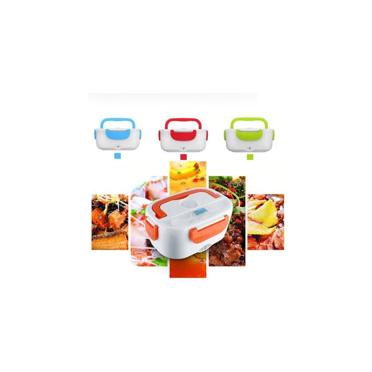 GENERICO - Lonchera taper calentador eléctrico de comida portatil