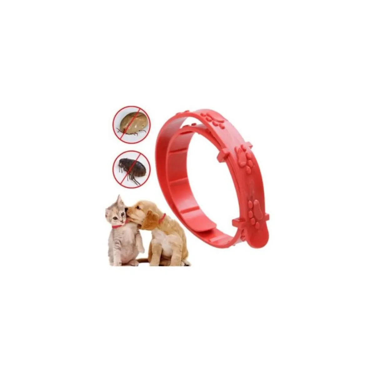 GENERICO - Collar anti pulgas para mascotas para perros y gatos