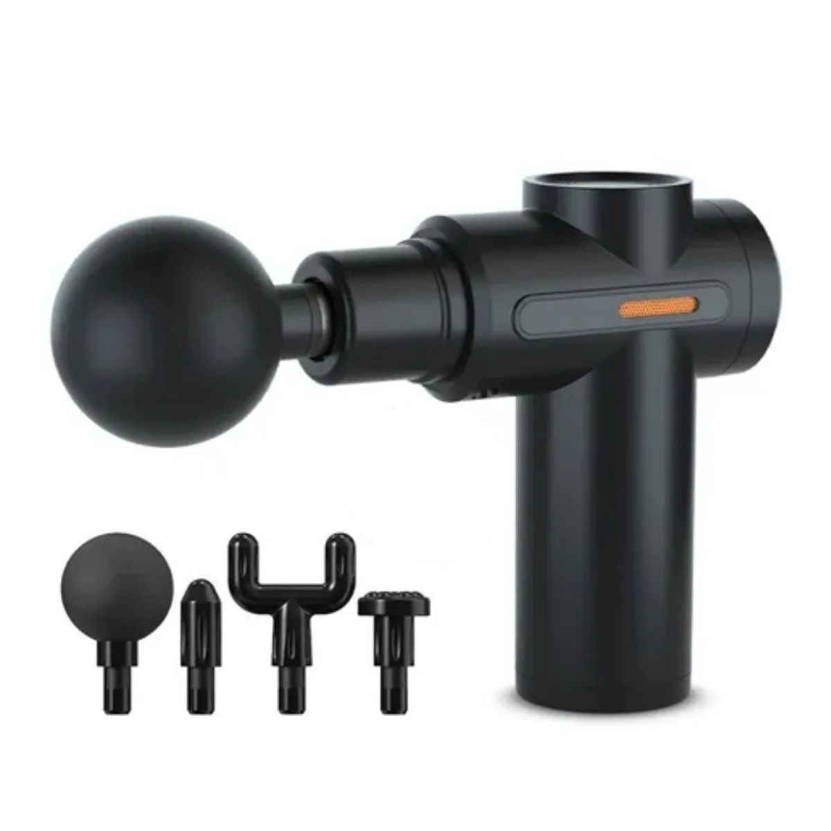 HOLGU - Masajeador Muscular Pistola 4 Accesorios Fascial Gun