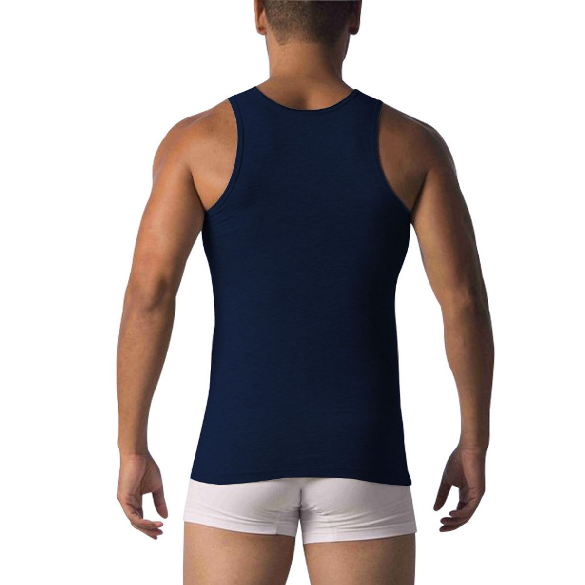 FILA - BVD Fila Camiseta atletica - Azul marino