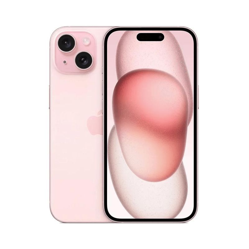 APPLE - iPhone 15 128gb 6gb Ram Rosa CHIP FISICO + eSIM