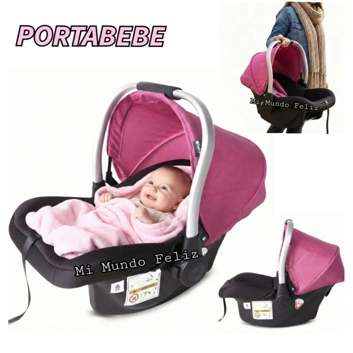 BABY HAPPY - Portabebe para bebe nido acolchado Princess 2026