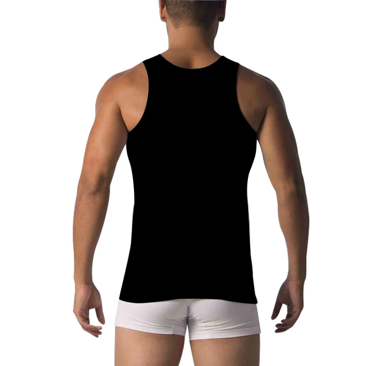 FILA - BVD Fila - Camiseta AtlÃ©tica - Negro.