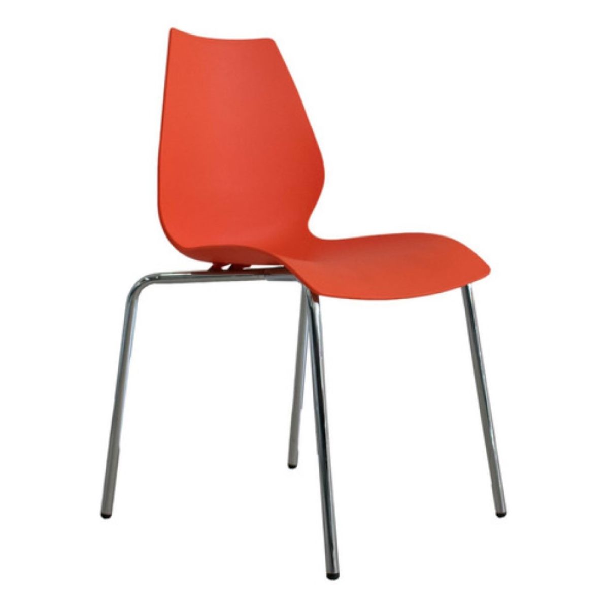 BONNO - Silla De Diseño Brenda Rojo Bonno