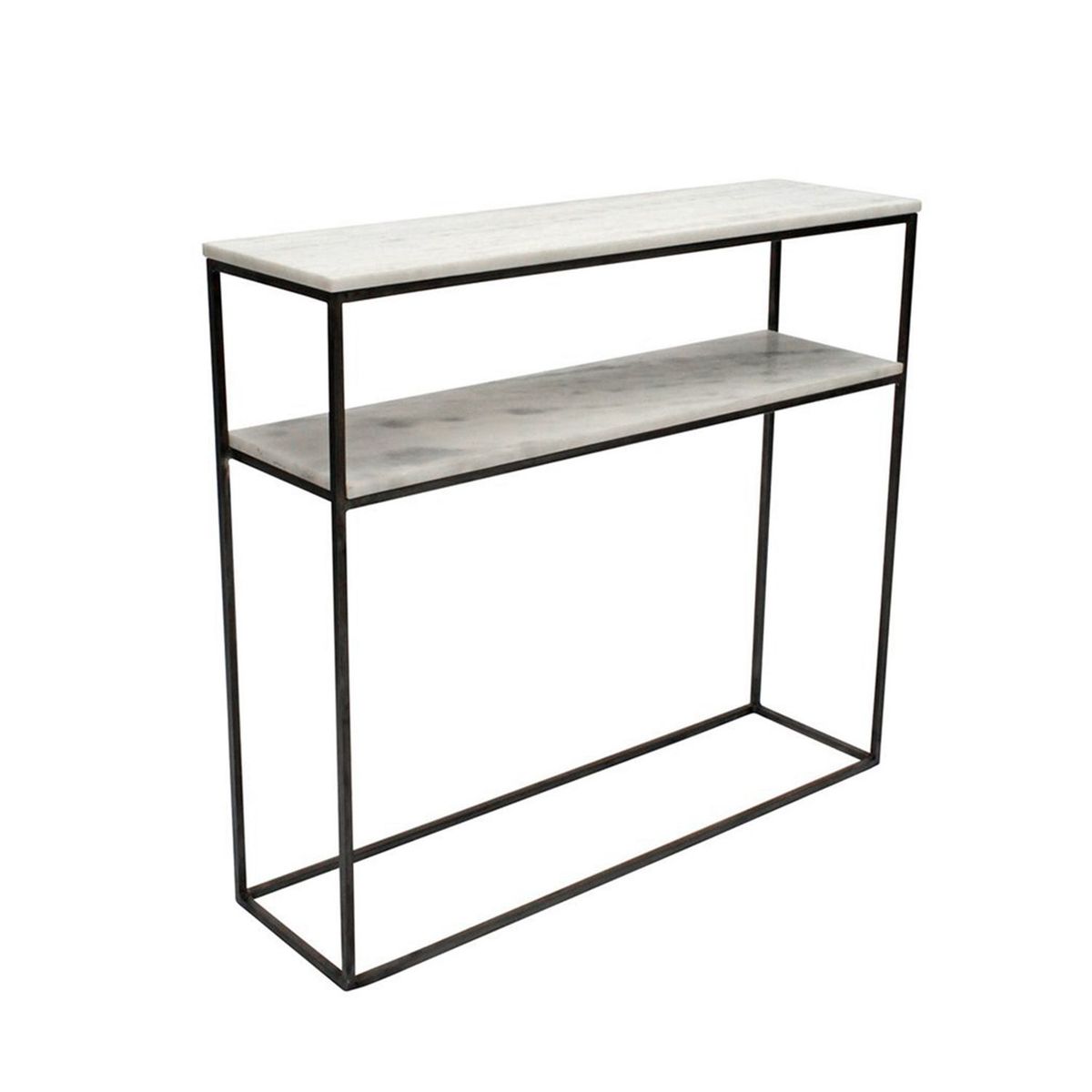 DECOR MESAS - Consola Multinivel Carrara - Mármol