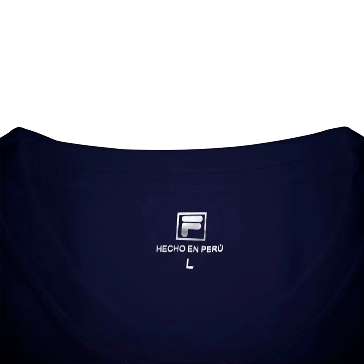 FILA - Polo Manga Corta Fila Cuello Redondo Azul Marino.