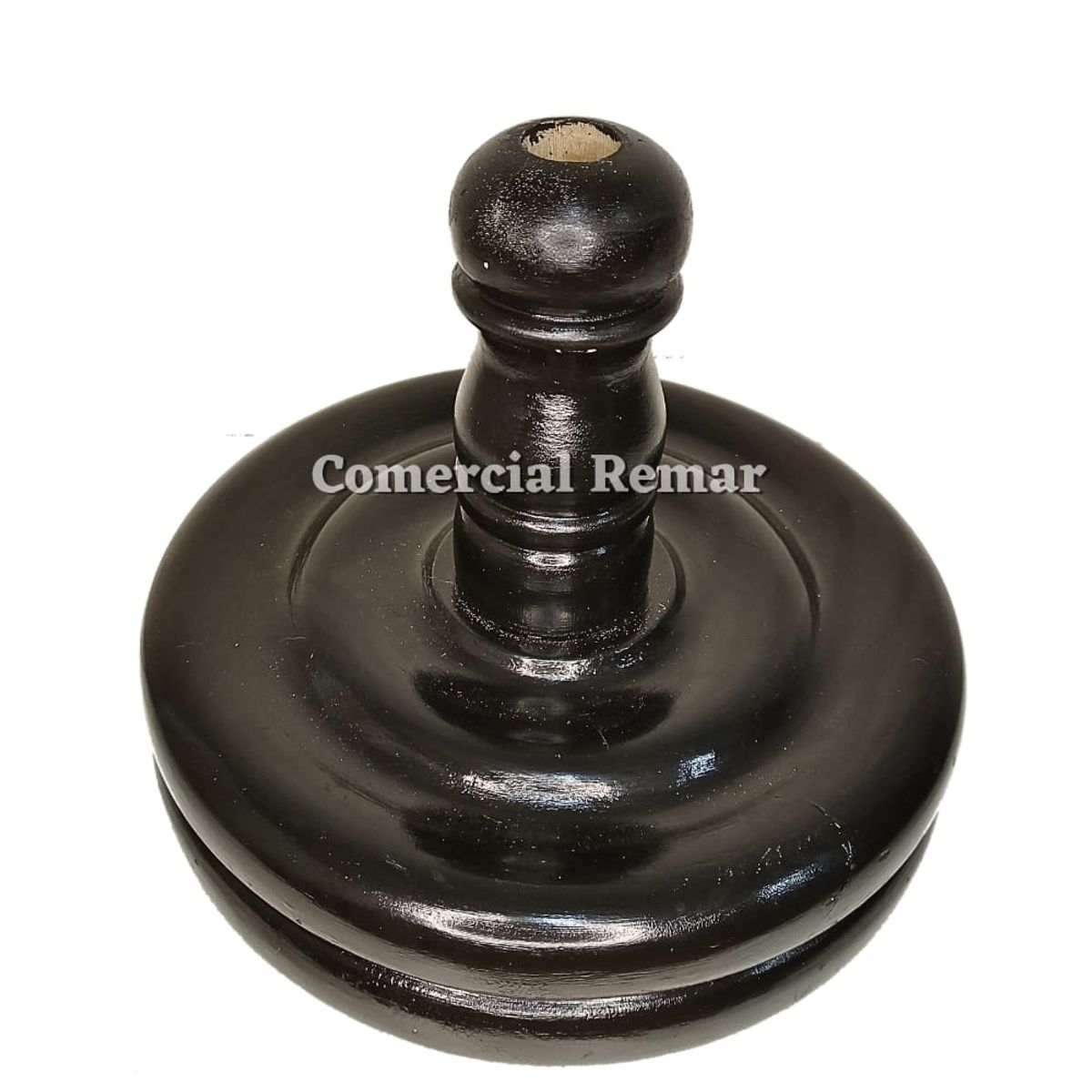 GENERICO - Base Pesada de Pura Madera Tornillo para Estandarte Bandera Gallardete