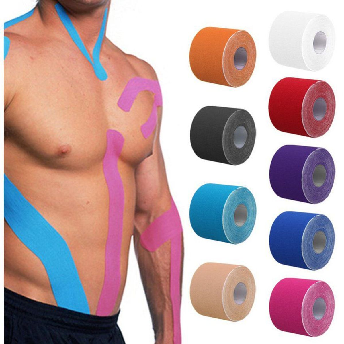HOLGU - Cinta Kinesiologyca Neuromuscular Kinesiotape Original Venda