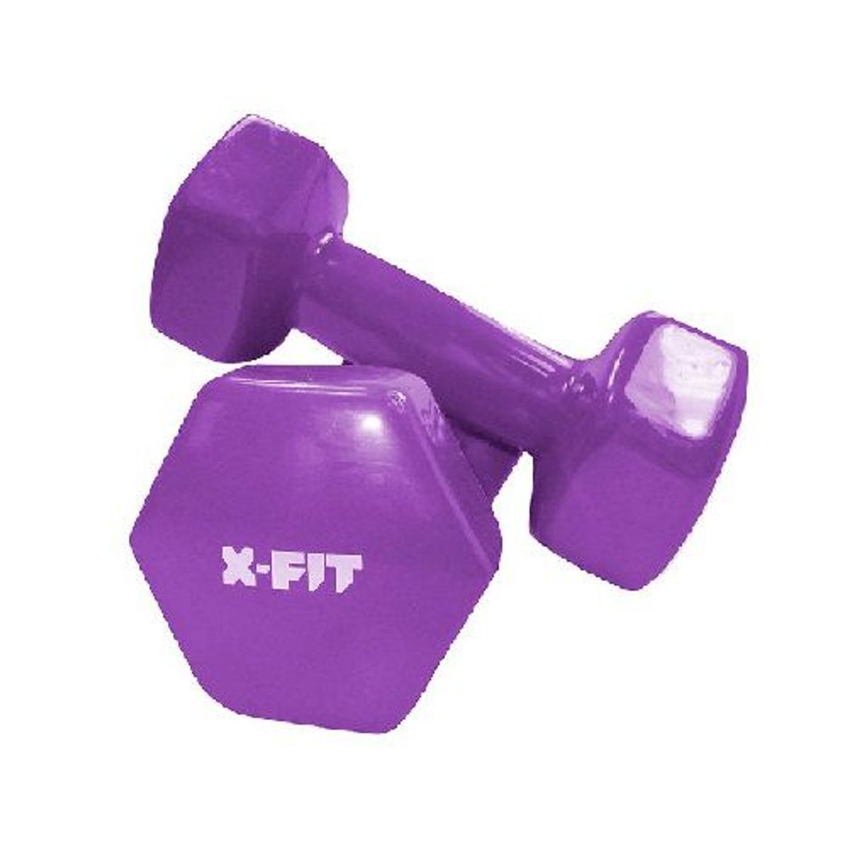 GENERICO - Mancuernas par 4 kg morado