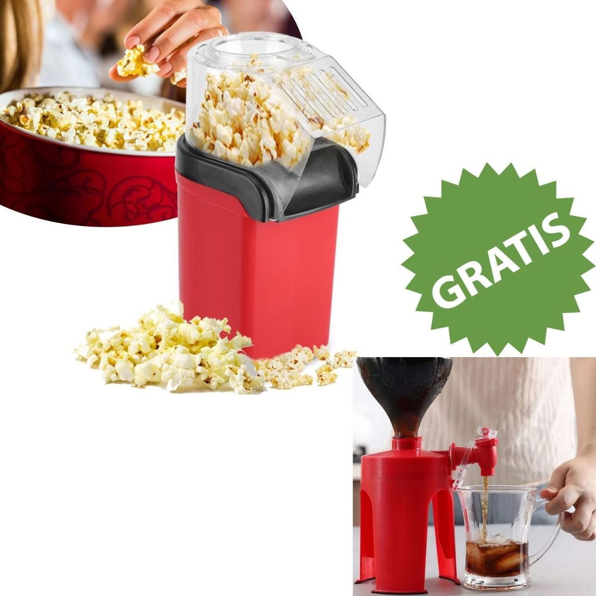 OEM - Combo canchitero  Dispensador Gaseosa