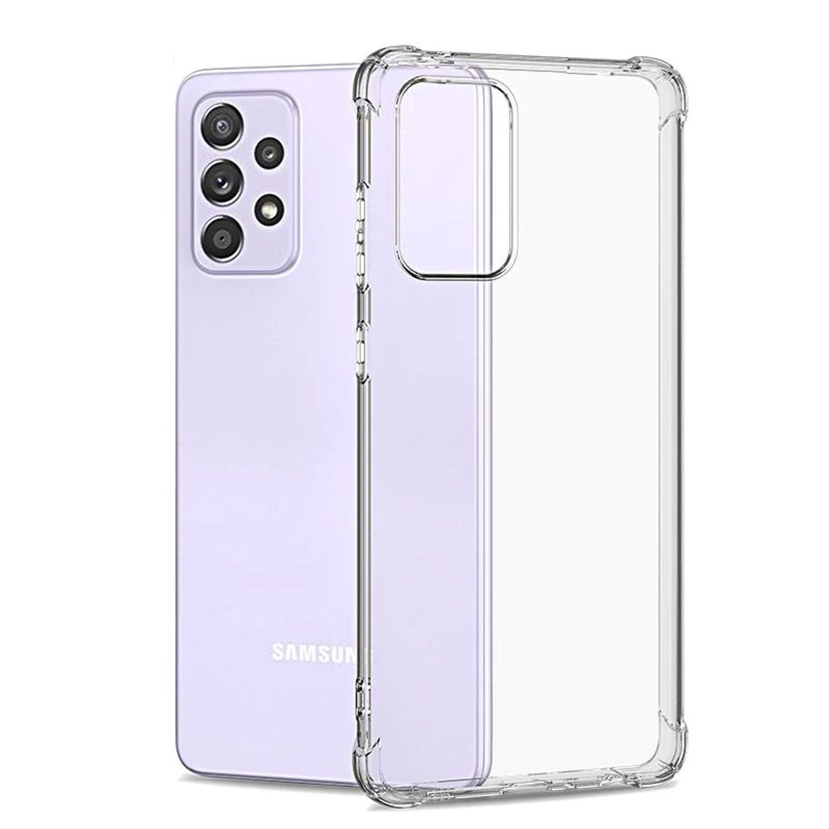 GENERICO - Case Space Funda SAMSUNG A52 5G -Transparente