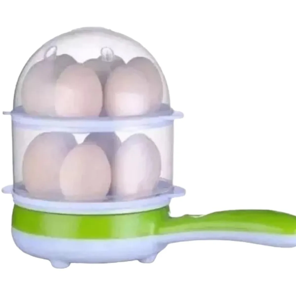 GENERICO - Hervidor y freidor de huevos electrico 2 en 1 multifuncional