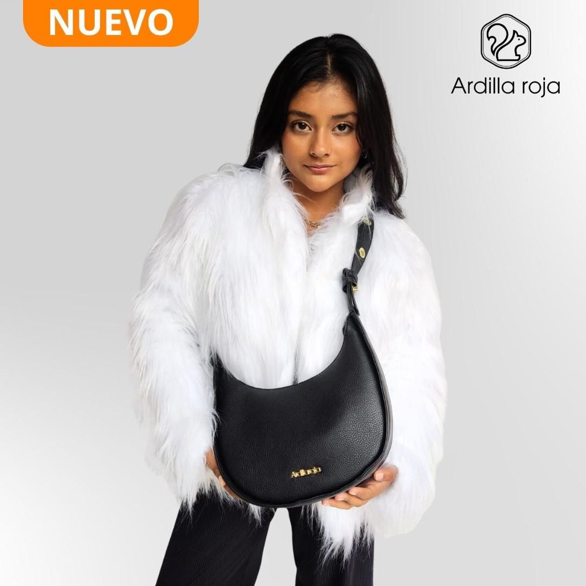 ARDILLA - Cartera Baguette «JUAQUINA» Ardilla Black