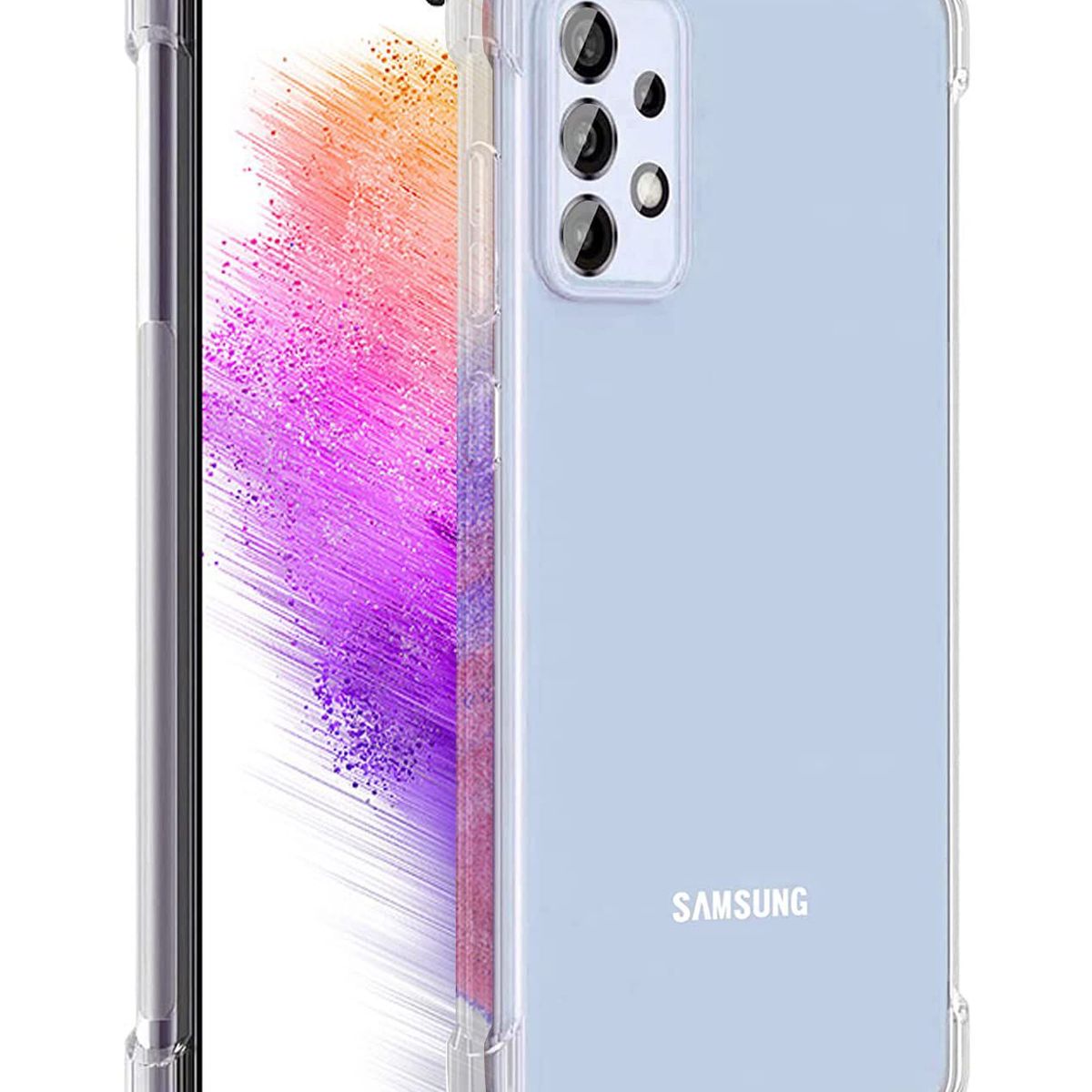 GENERICO - Case Space Funda SAMSUNG A53 5G -Transparente