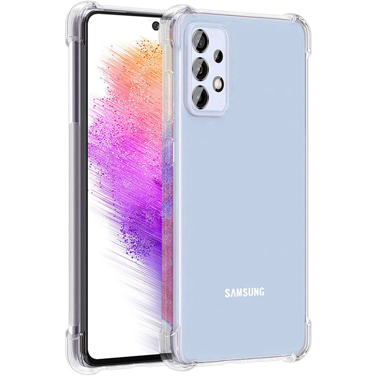 GENERICO - Case Space Funda SAMSUNG A53 5G -Transparente