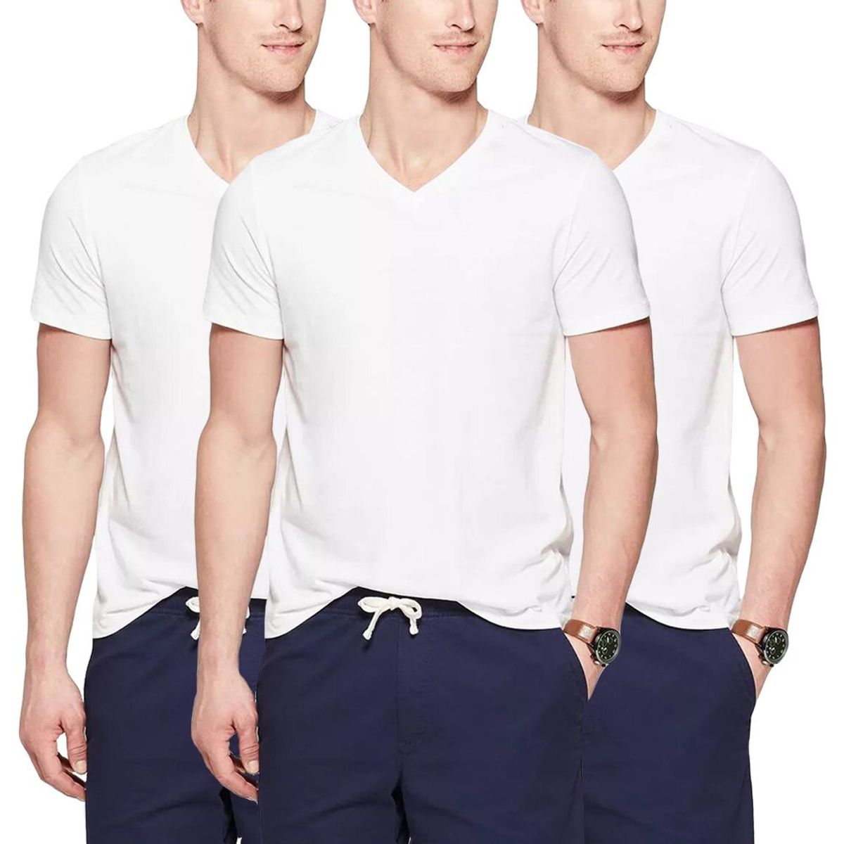 BOSTON - Pack x3 Polo Boston Cuello V..