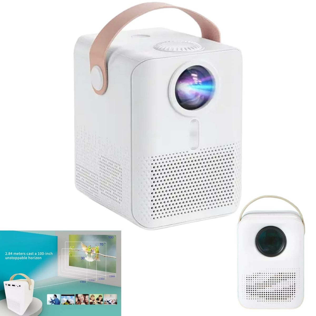 OEM - Proyector Multimedia Proyecta desde 40 a 140 pulgadas