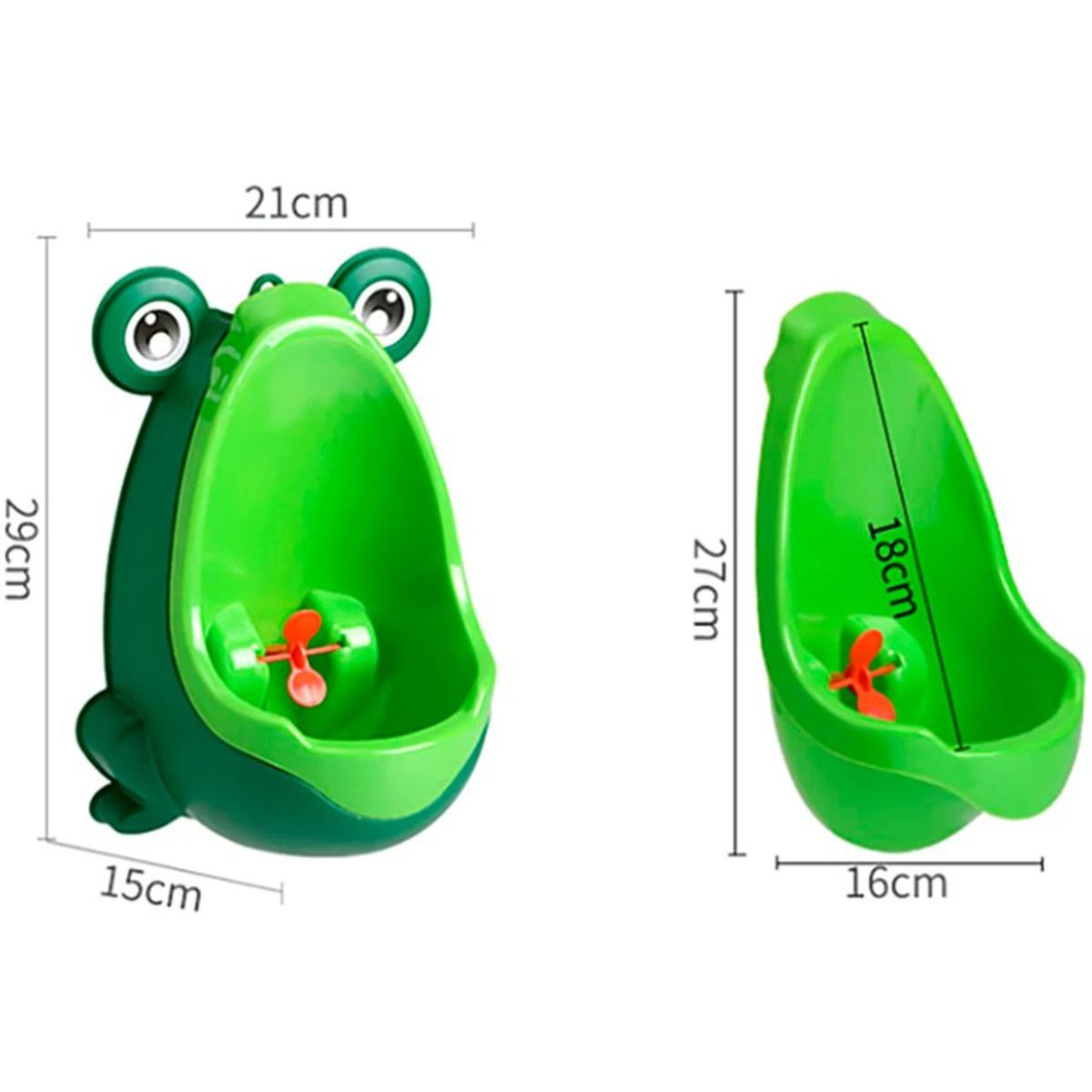 GENERICO - Bacín urinario de entrenamiento sapito para niños y bebés