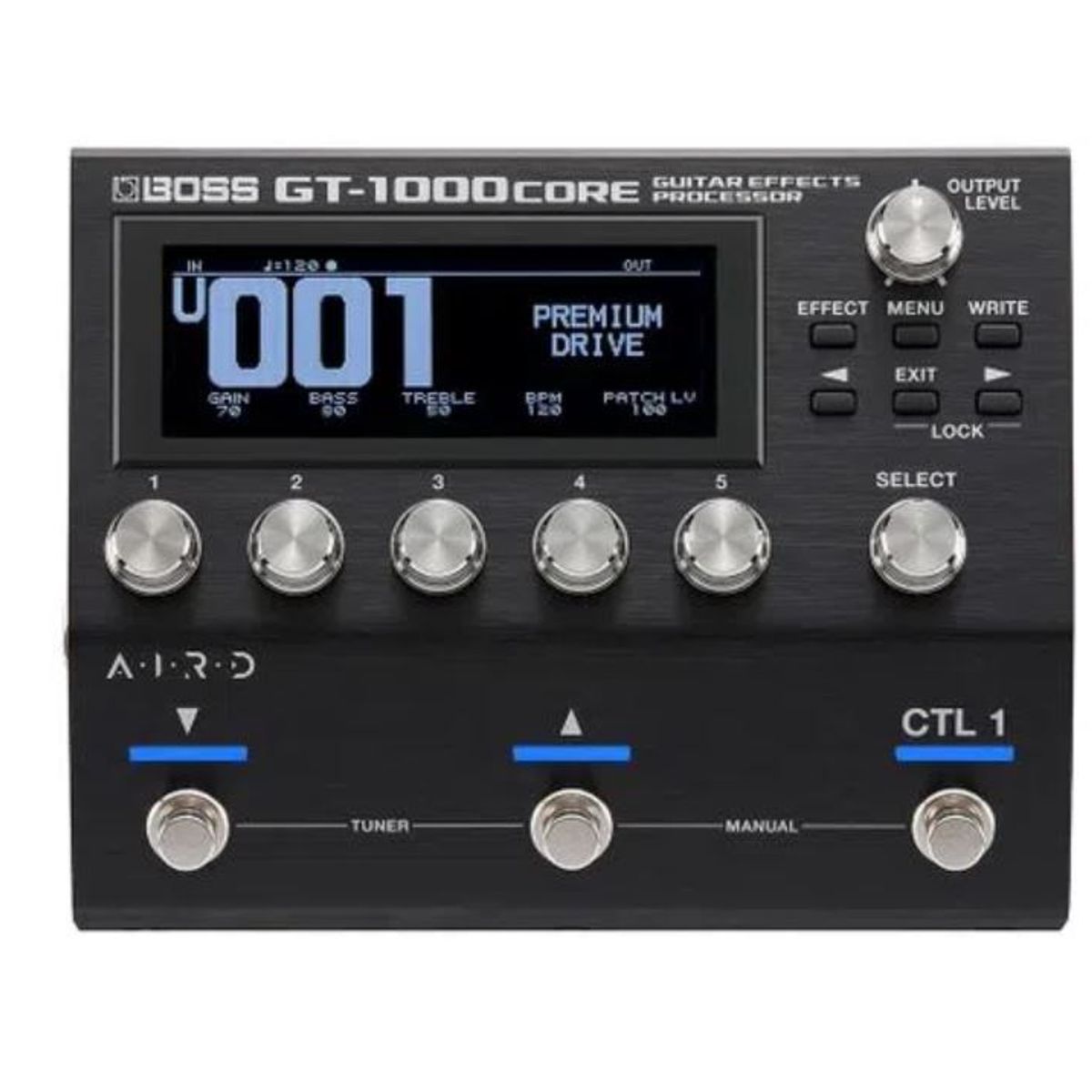 GENERICO - Pedalera Multiefectos Boss GT-1000 Core