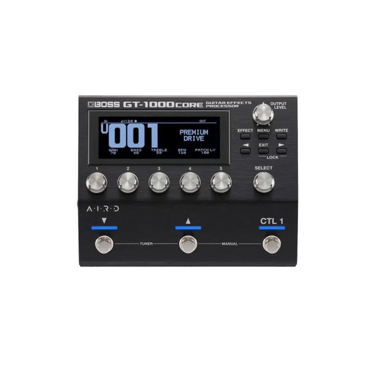 GENERICO - Pedalera Multiefectos Boss GT-1000 Core