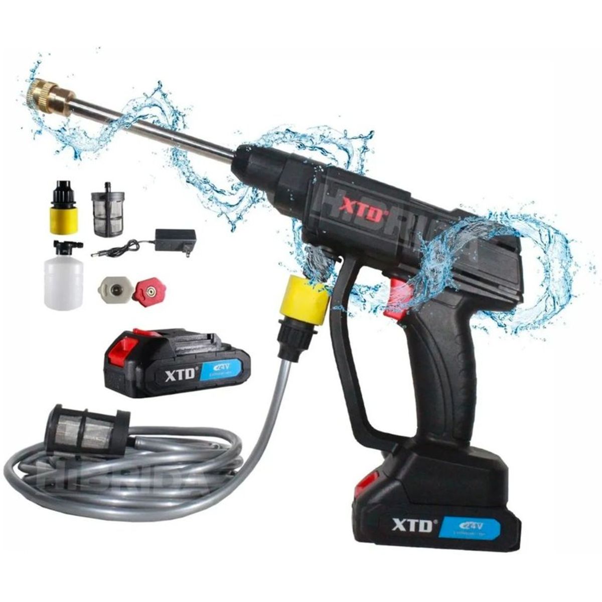 GENERICO - Hidrolavadora inalámbrica portatil 24v xtd
