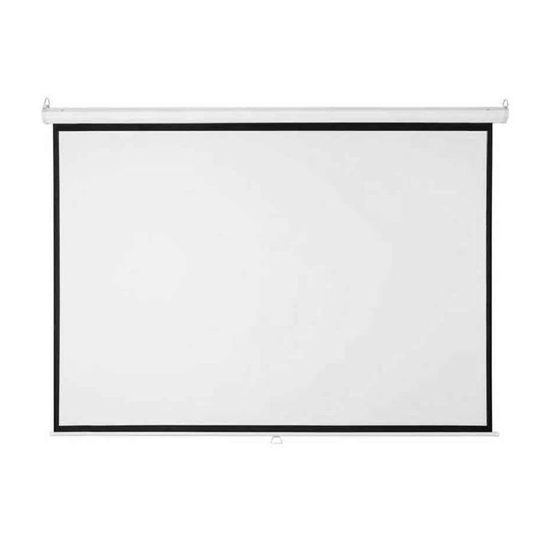 JOTA STORE - Ecran Manual Evox Pantalla para Proyector 100 pulgadas Blanco Mate
