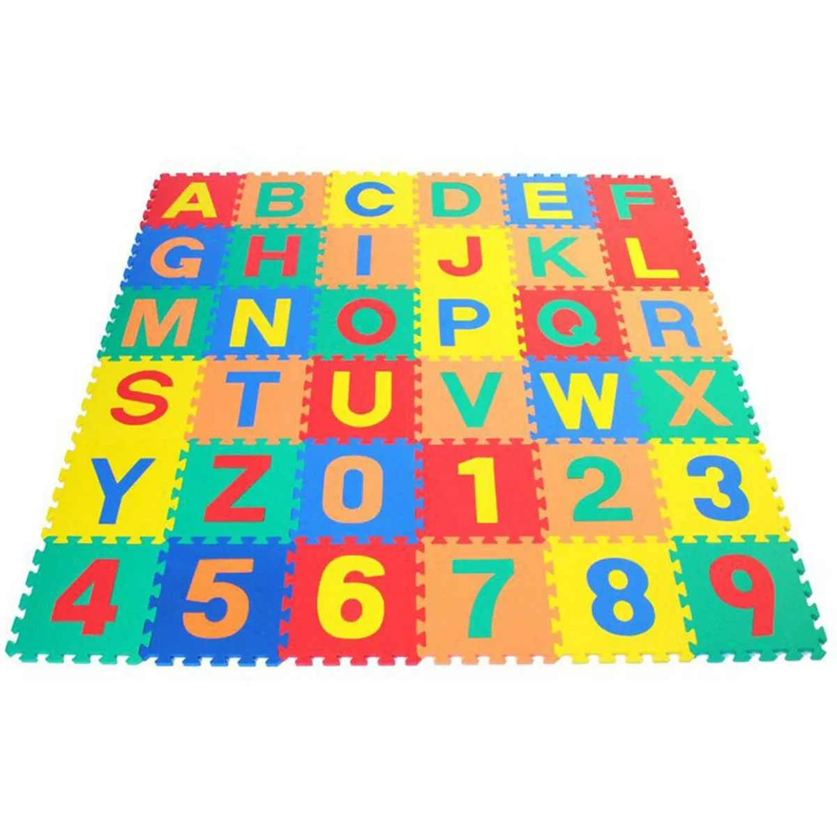 OTTOWARE - Pisos Alfombra De Goma EVA 36piezas Para Niños o Bebes.