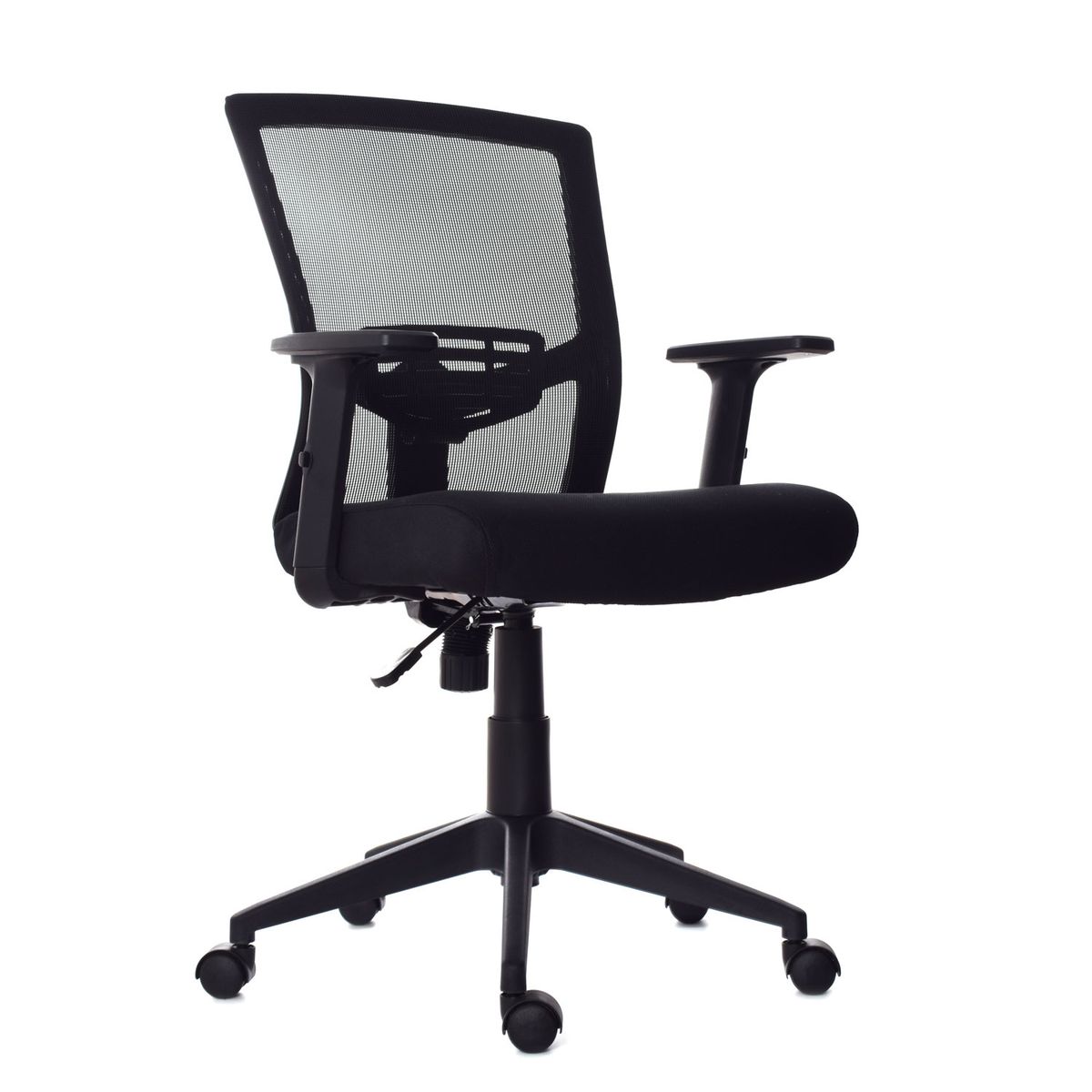 BONNO - Silla De Escritorio Kyoto Brazos Regulables Negro Bonno