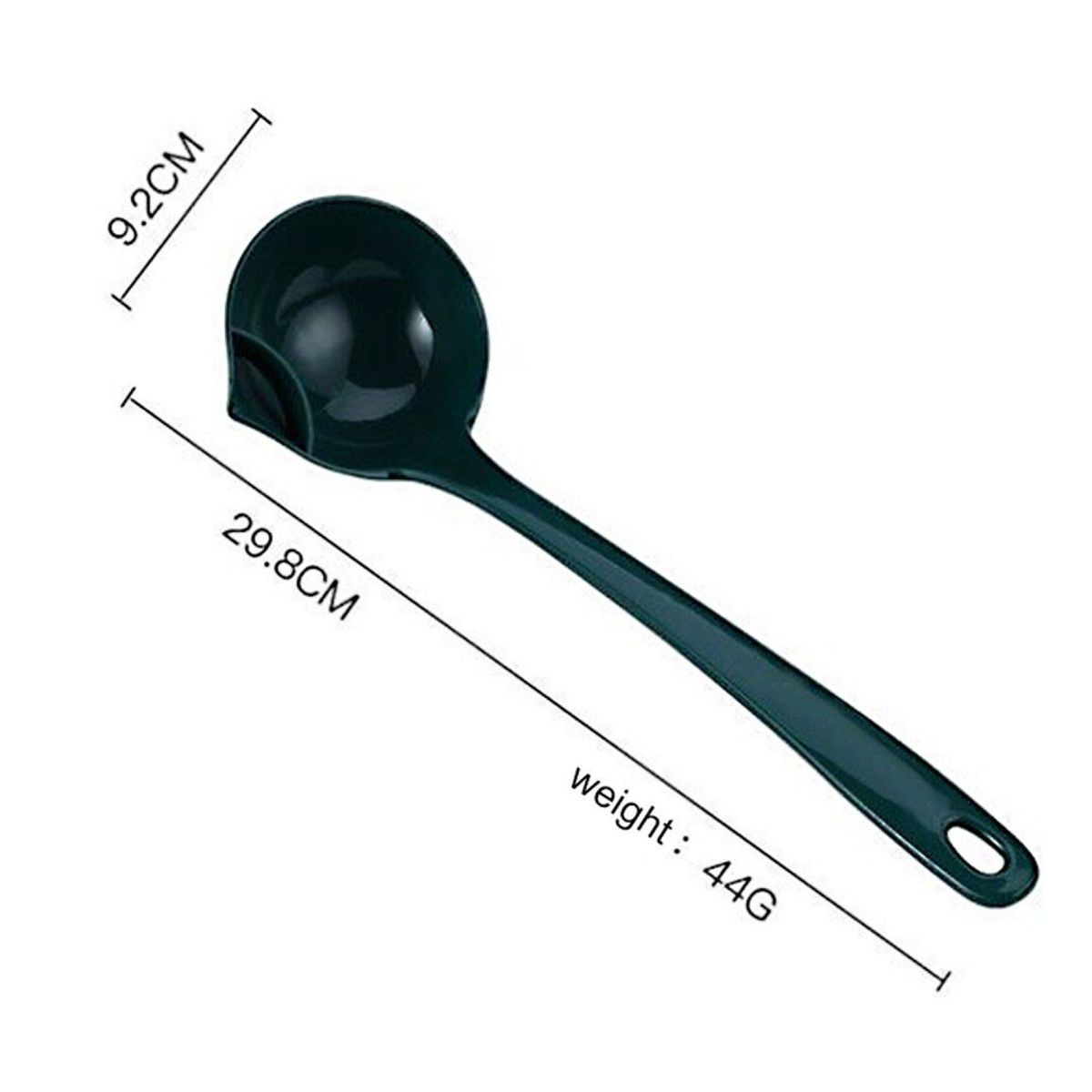 TODO FIT - Cucharon para filtro de grasa y aceite Verde