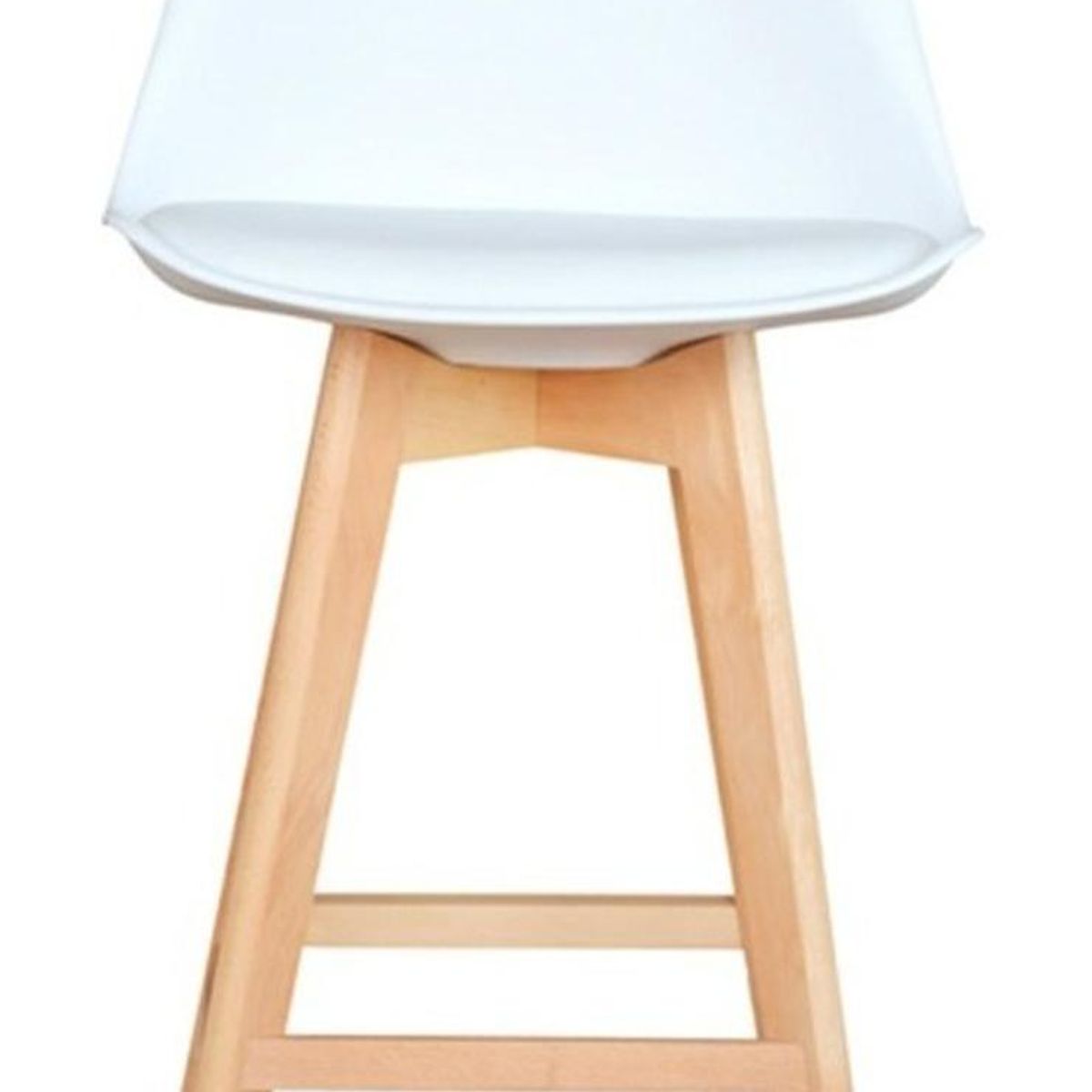 BONNO - Banco Para Bar Ema Fijo Blanco Bonno