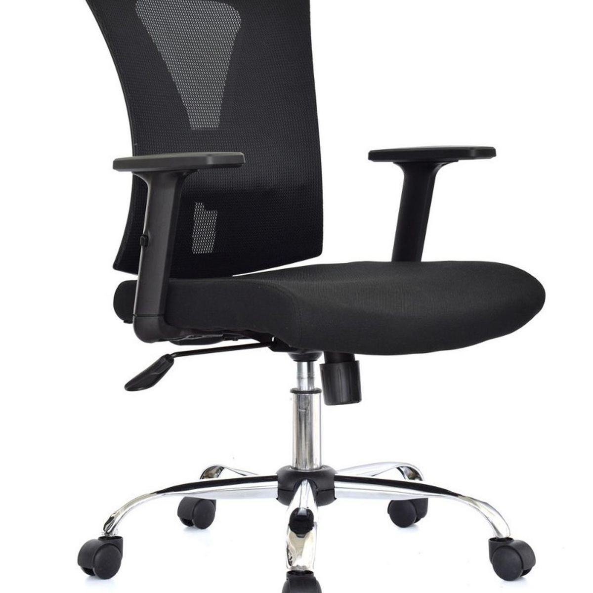 BONNO - Silla Ergonomica Nix Brazos Regulables Negro Bonno