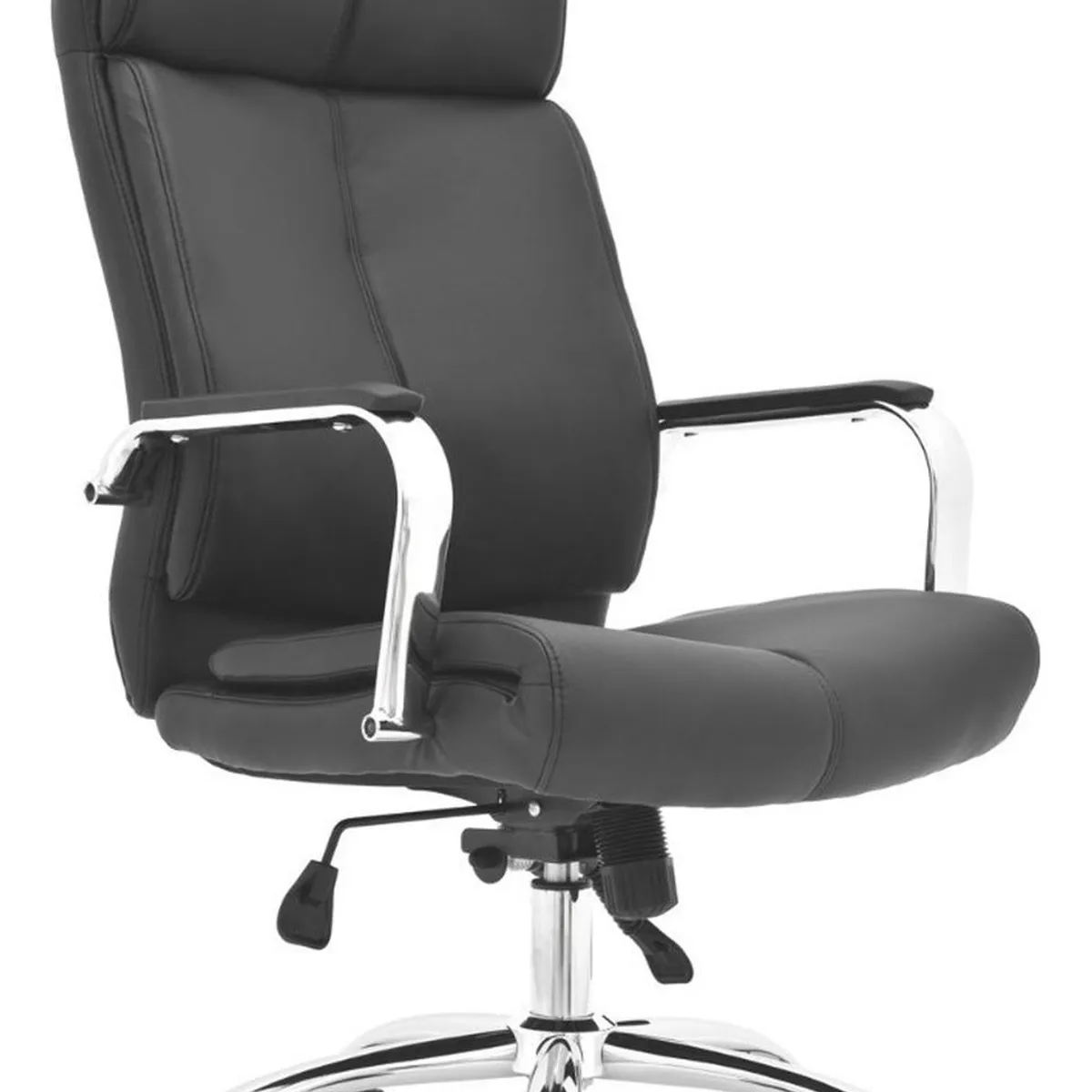 BONNO - Sillon De Escritorio Paris Lap Negro Con Cabecero Bonno