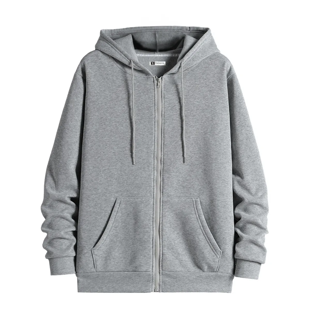 YANSUS - Polera Casaca Hombre Yansus Melange