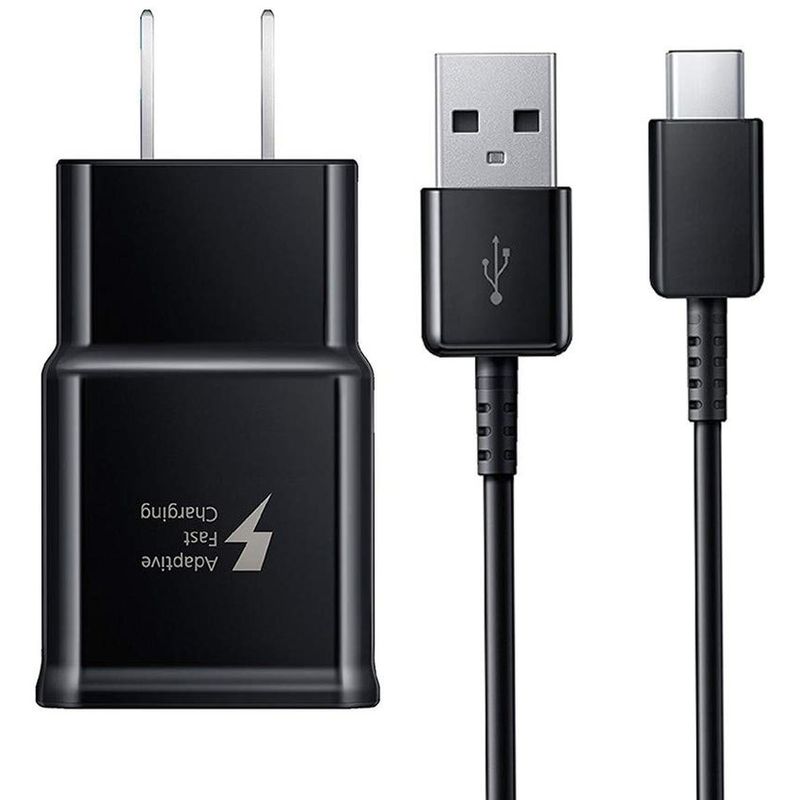 GENERICO - Cargador Tipo-C 20 S9 S9 Plus Fast Charge - Negro