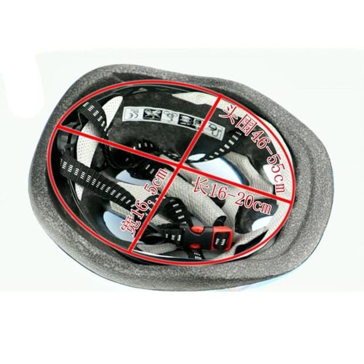 GENERICO - Casco para bicicleta o patineta niño regulable - Azul