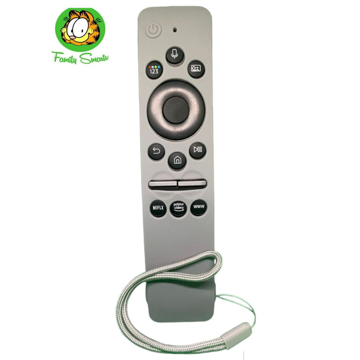 SIKAI - funda de Silicona para control remoto con comando voz Color Plomo