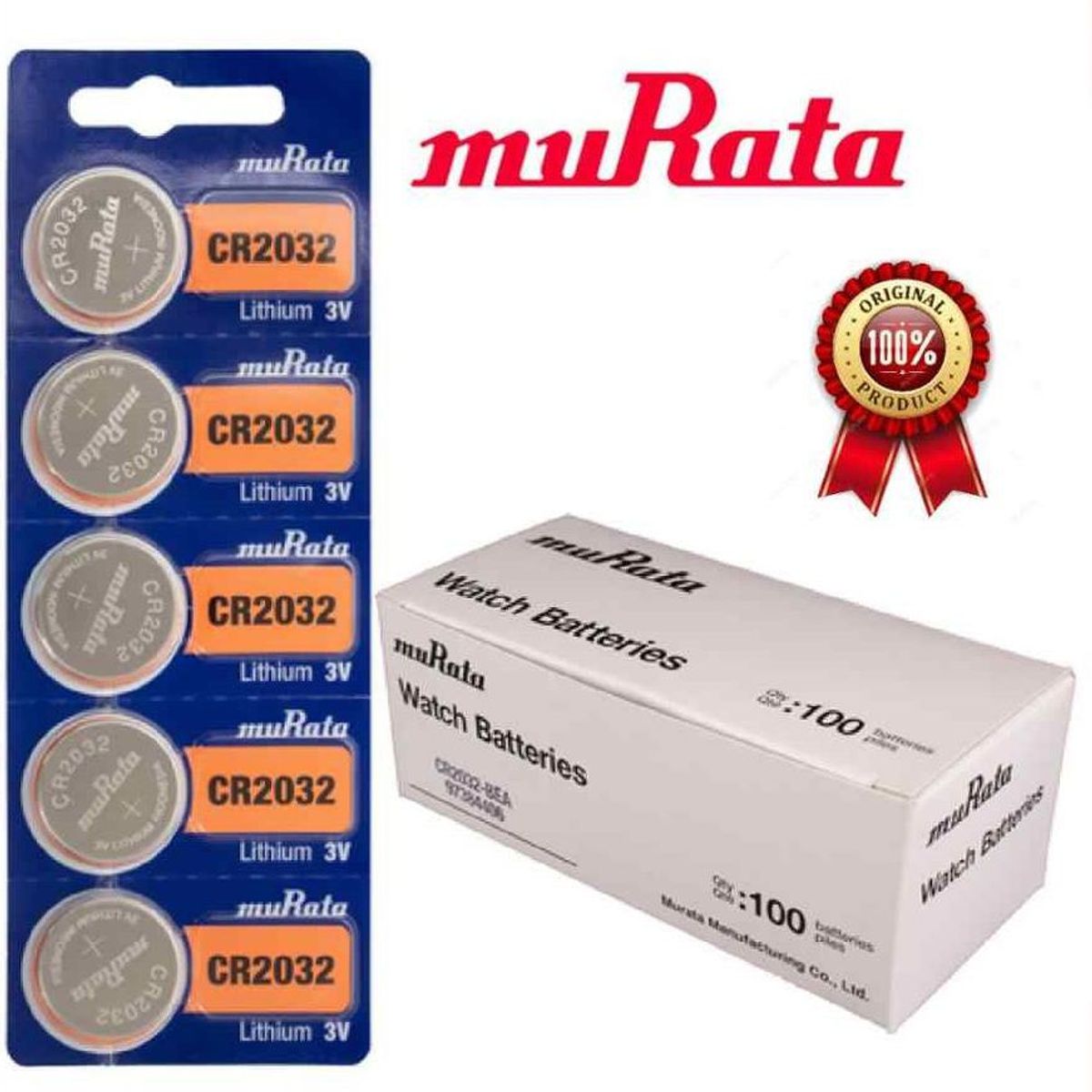 GENERICO - PILAS MURATA CR2032 3V LITIO