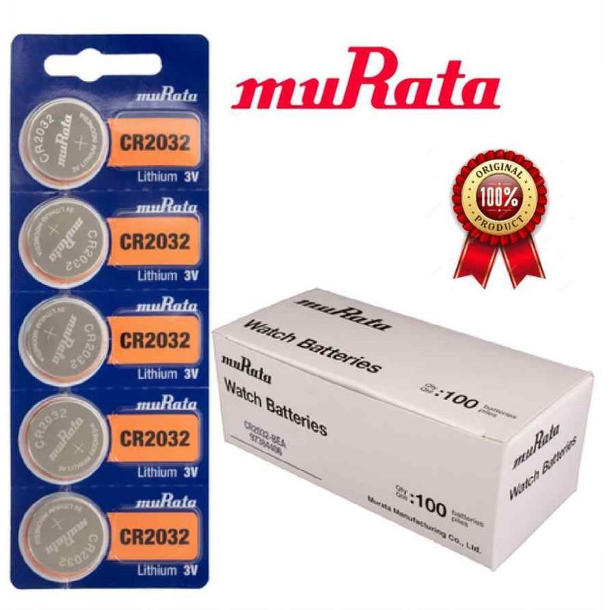 GENERICO - PILAS MURATA CR2032 3V LITIO