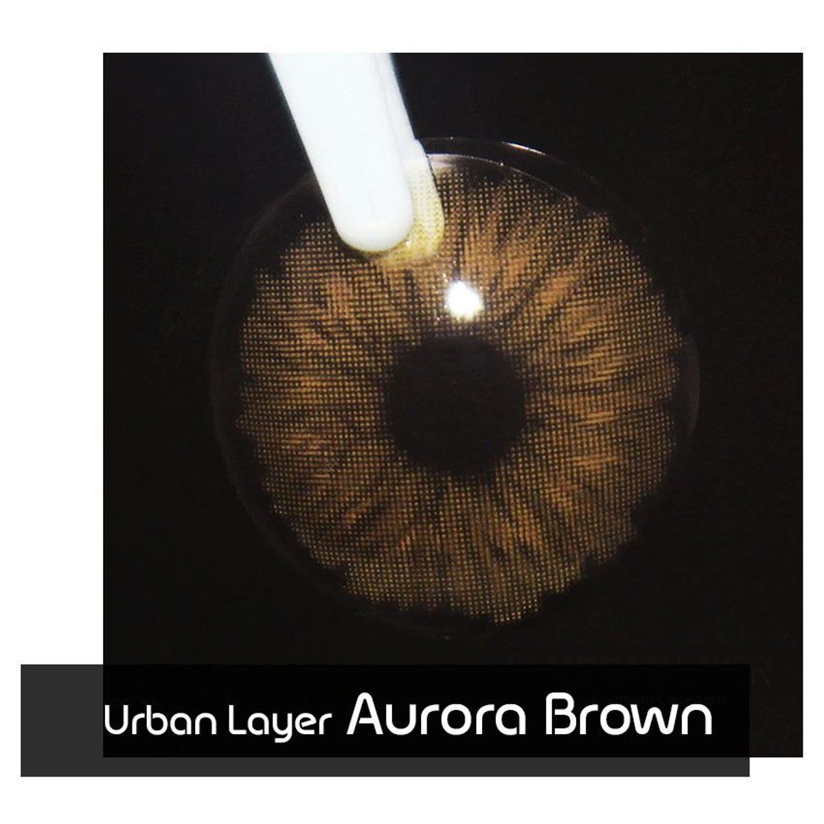 URBAN LAYER - Lentes de contacto Urban Layer Aurora Brown