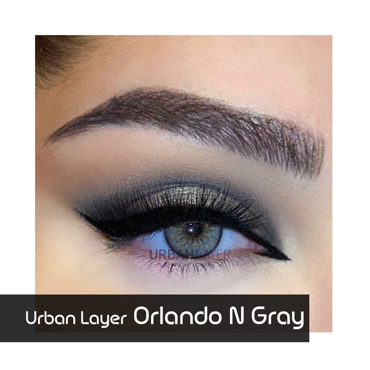 NU COLOR - Lentes de contacto UL Orlando N Gray