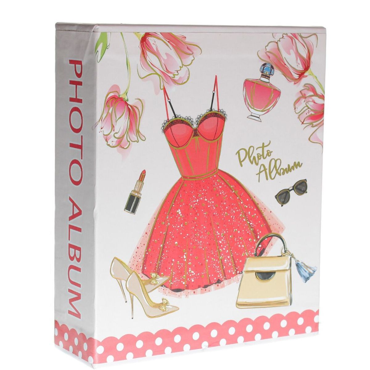 GENERICO - Álbum de fotos almacenamiento diseño mujer vestido