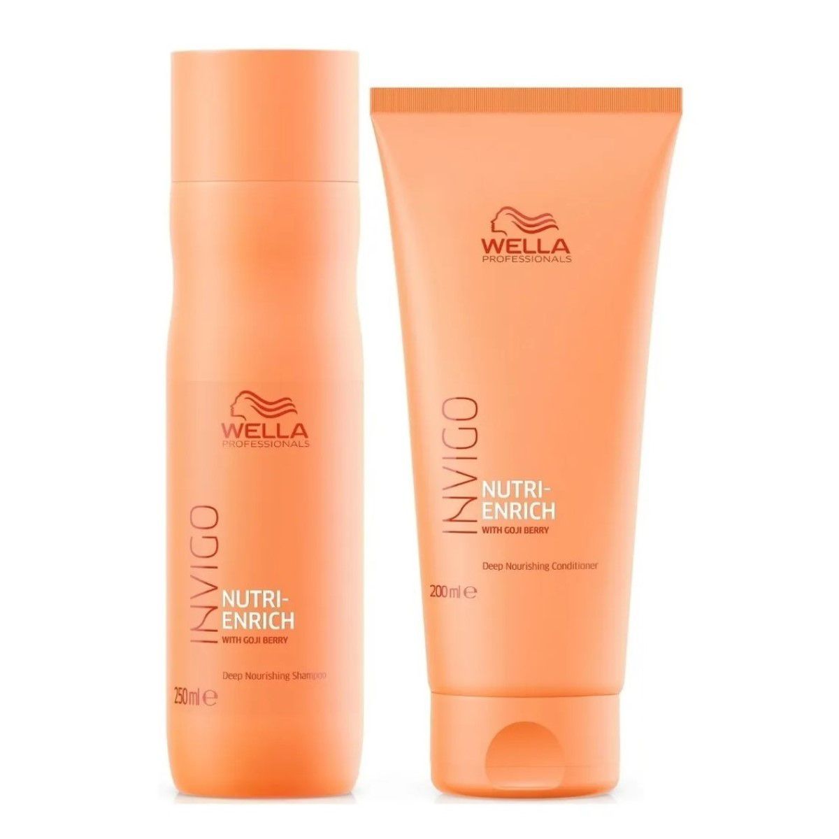 WELLA - Shampoo Nutritivo 250ml  + Acondicionador Invigo Nutri Enrich Wella