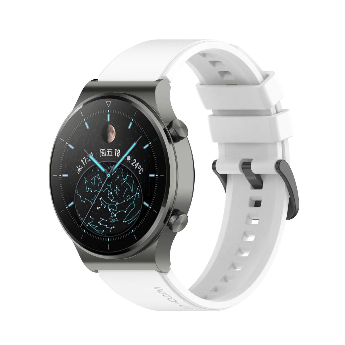 GENERICO - Correa Silicona X para XIAOMI MI WATCH - Blanco