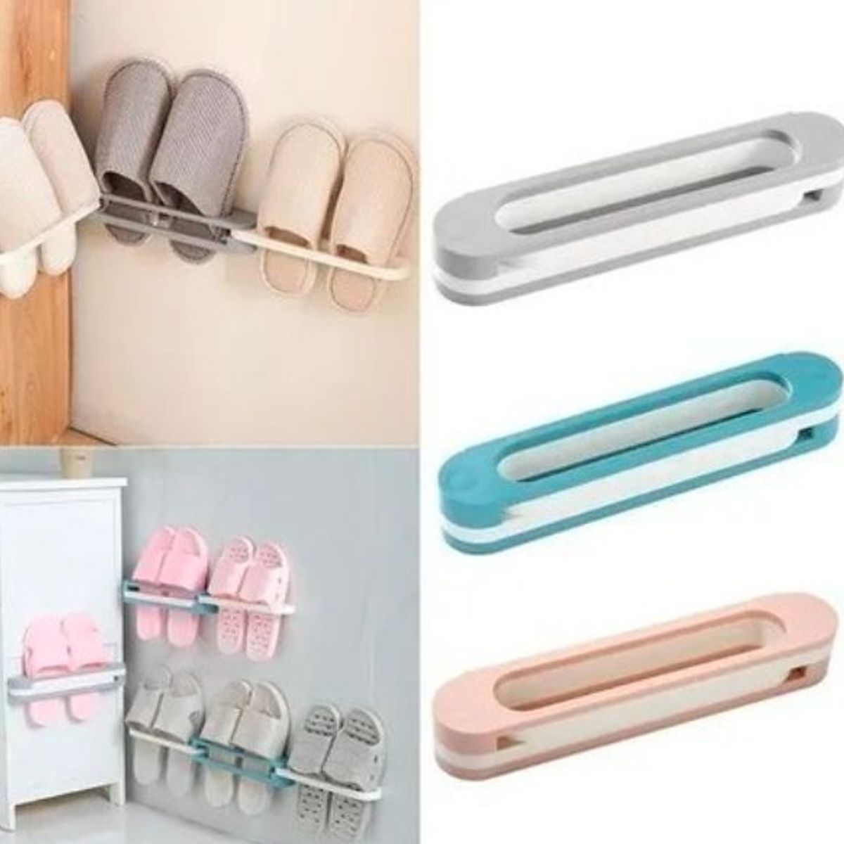 GENERICO - Organizador-de-baño-colgador-de-sandalias-y-toallasaprueba-de-agua