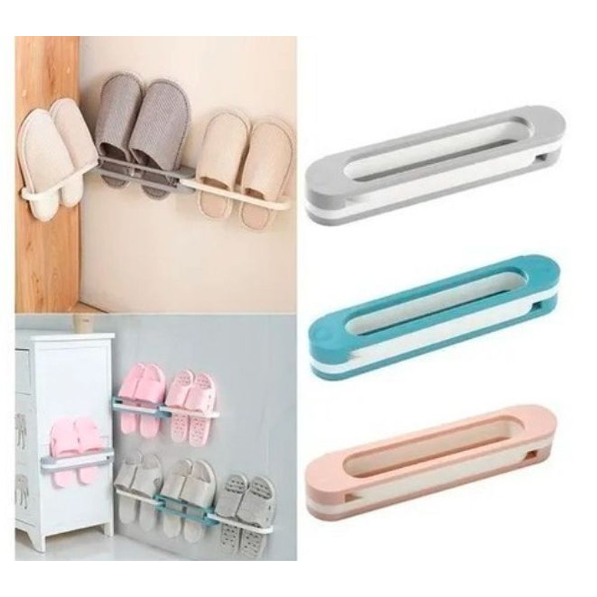 GENERICO - Organizador-de-baño-colgador-de-sandalias-y-toallasaprueba-de-agua