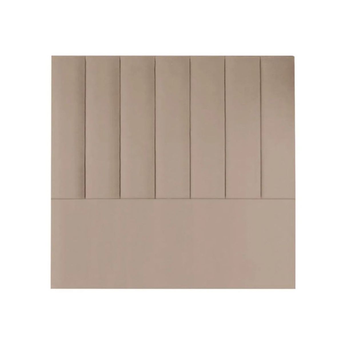 MAVISAC - Cabecera Tosco Mavisac Plaza King Color Beige - Tela