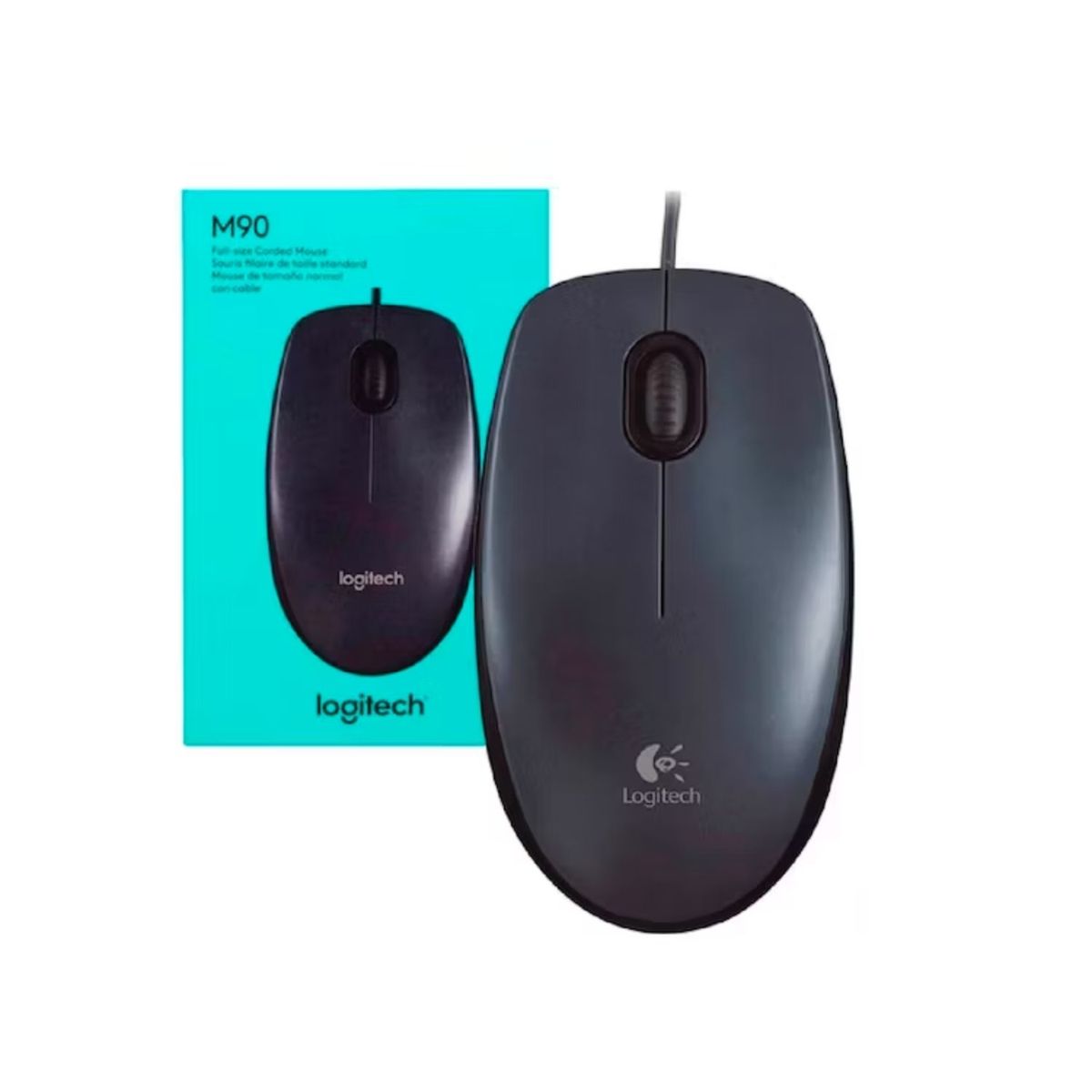 LOGITECH - Mouse Logitech M90 Usb Optico