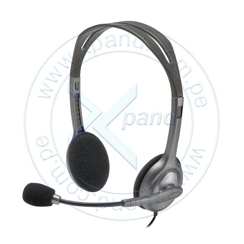 LOGITECH - Auriculares Logitech H111 estéreo micrófono conector 35mm