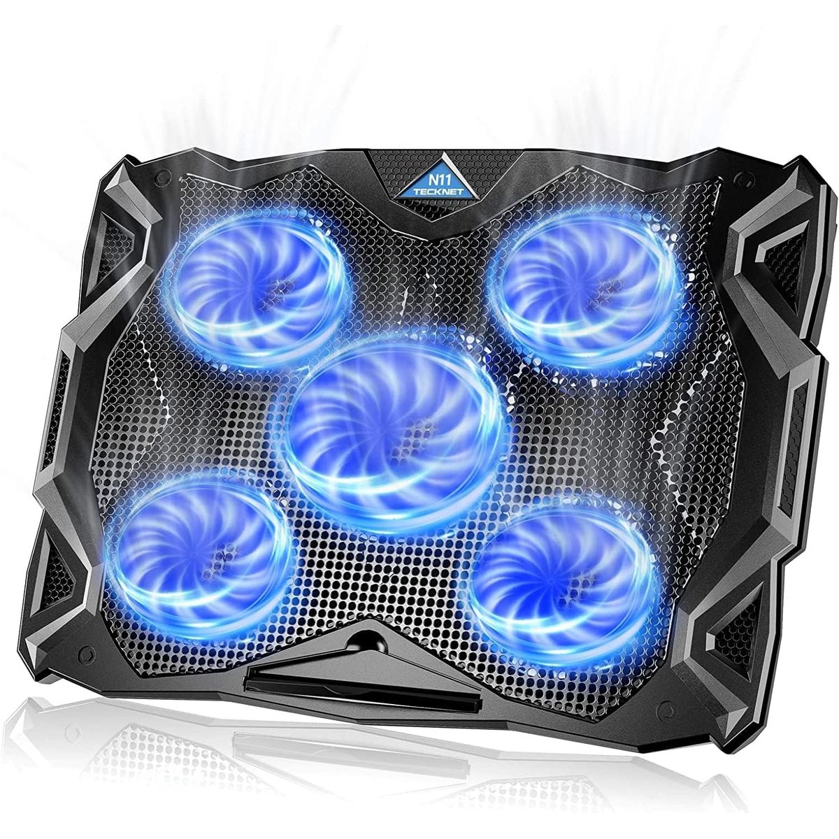 SEISA - Base Soporte de Enfriamiento de Laptop Cooler 5 Ventiladores 17"