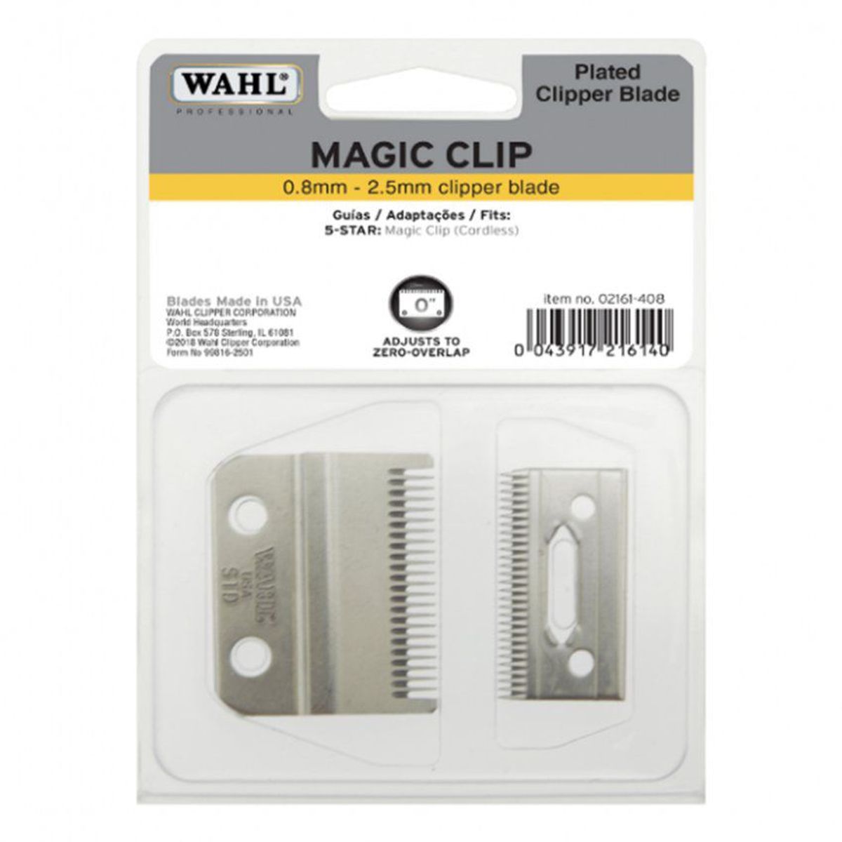 HOLGU - Cuchilla de repuesto - magic clip wahl usa profesional